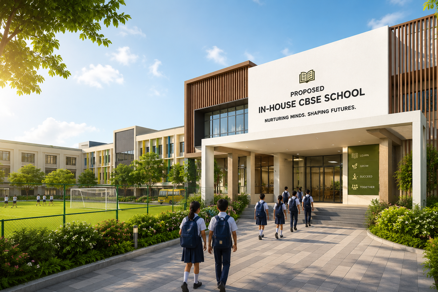 Proposed In-house CBSE School